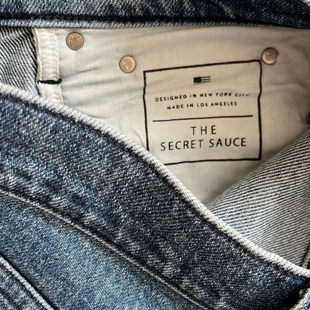 AYR Women's Dark Blue Flare Jeans - Picture 5 of 5